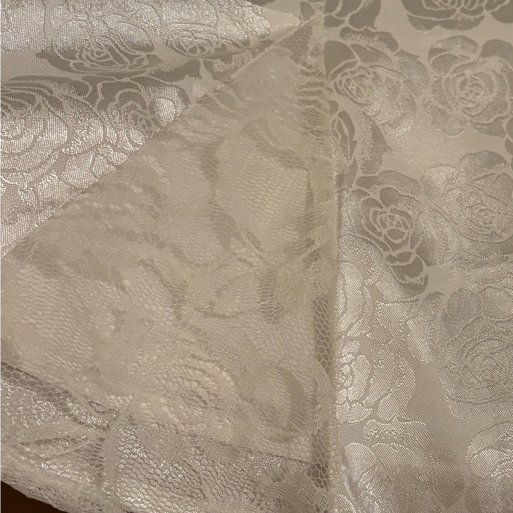 REVOLVE White Lace Wedding Dress - Picture 9 of 10